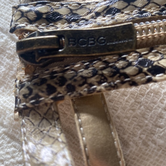 BCBGeneration High Gladiator Snakeskin Print Sandals - Picture 8 of 12